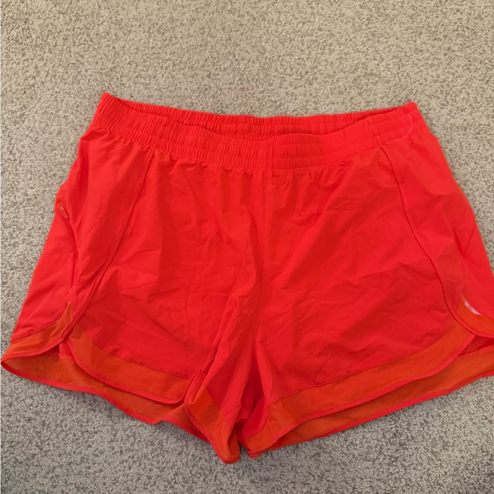 Women’s Red Athletic Shorts